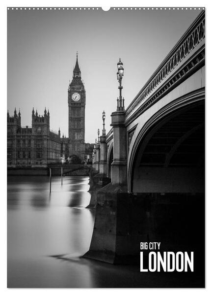 Big City London (Wandkalender 2024 DIN A2 hoch) CALVENDO Monatskalender