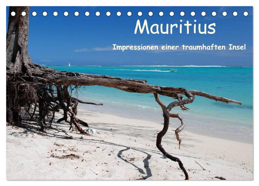 Mauritius (Tischkalender 2024 DIN A5 quer) CALVENDO Monatskalender