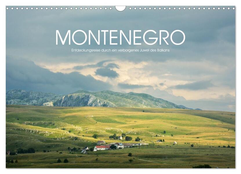 Montenegro Entdeckungsreise durch ein verborgenes Juwel des Balkans (Wandkalender 2024 DIN A3 quer) CALVENDO Monatskalender