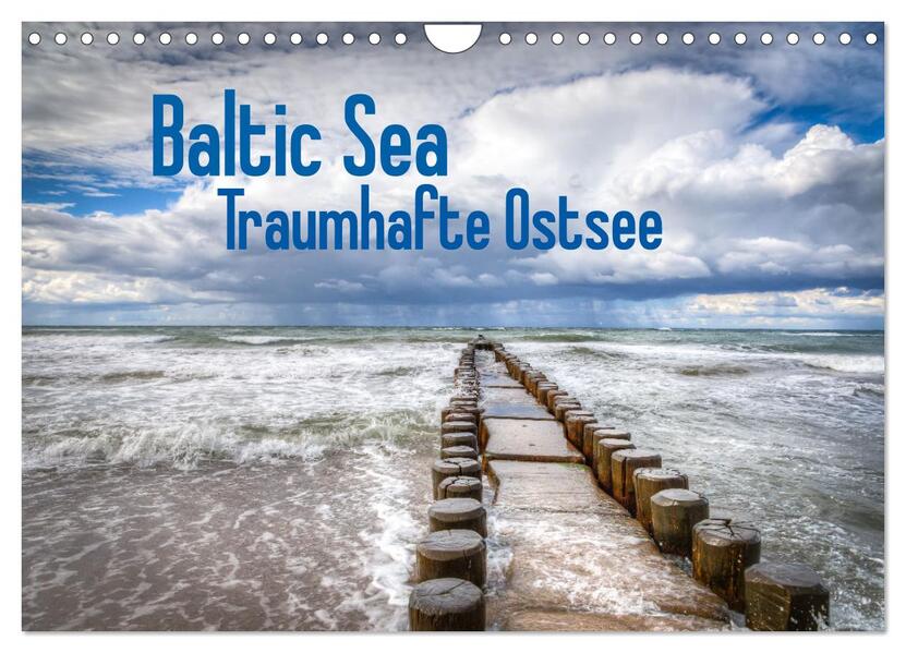 Baltic Sea - Traumhafte Ostsee (Wandkalender 2024 DIN A4 quer) CALVENDO Monatskalender