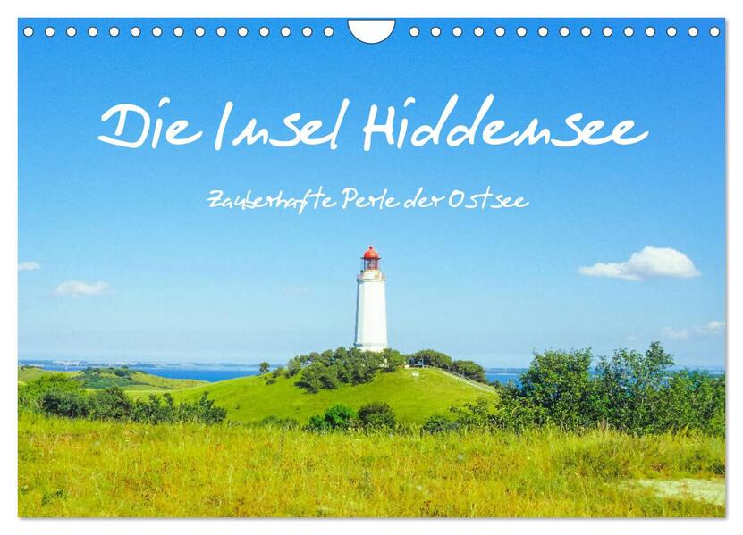 Hiddensee - Perle in der Ostsee (Wandkalender 2024 DIN A4 quer) CALVENDO Monatskalender