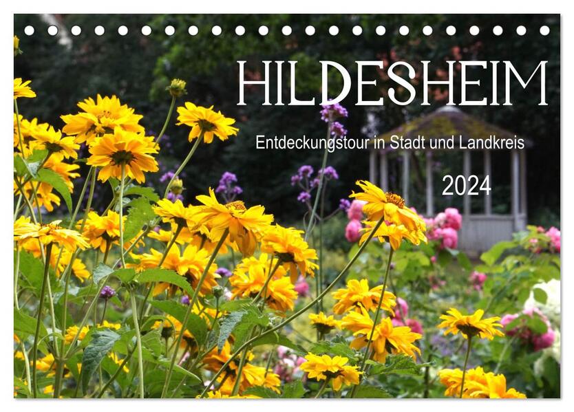 Hildesheim Entdeckungstour in Stadt und Landkreis (Tischkalender 2024 DIN A5 quer) CALVENDO Monatskalender
