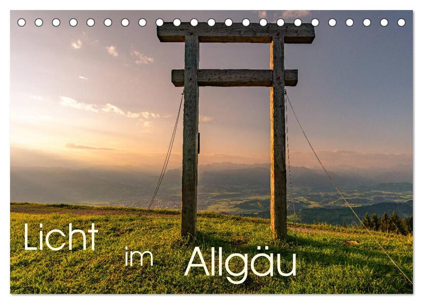 Licht im Allgäu - Traumhafte Landschaften (Tischkalender 2024 DIN A5 quer) CALVENDO Monatskalender