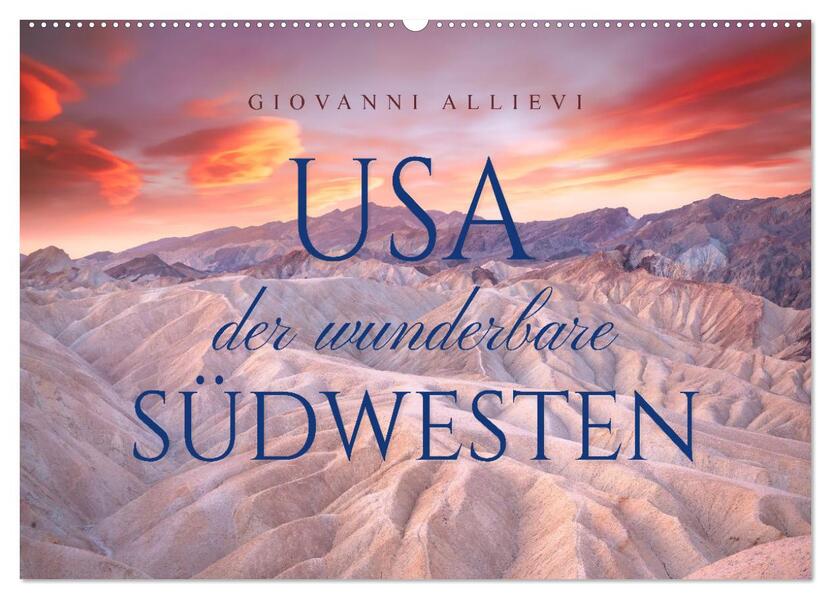 USA Der wunderbare Südwesten (Wandkalender 2024 DIN A2 quer) CALVENDO Monatskalender