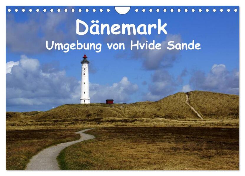Dänemark - Umgebung von Hvide Sande (Wandkalender 2024 DIN A4 quer) CALVENDO Monatskalender