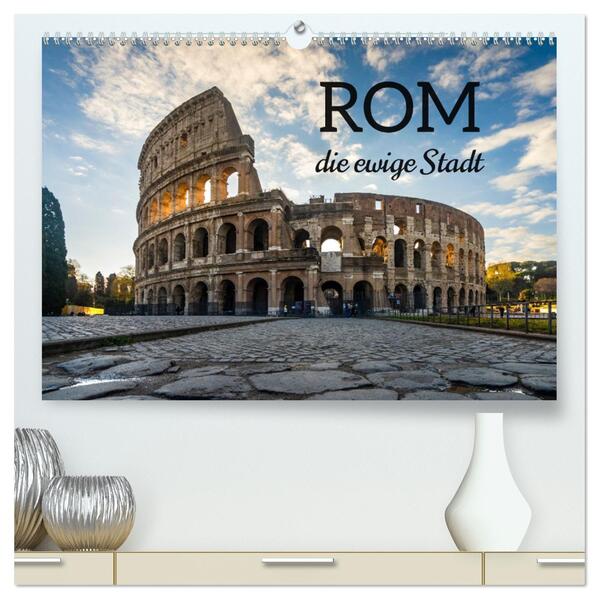 Rom - die ewige Stadt - Matteo Colombo (hochwertiger Premium Wandkalender 2024 DIN A2 quer) Kunstdruck in Hochglanz