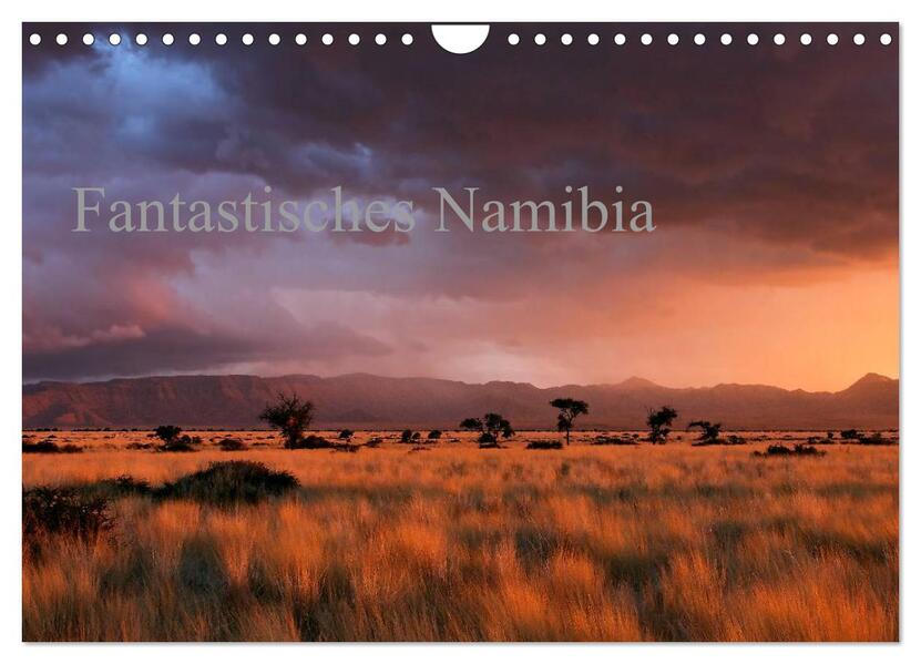 Fantastisches Namibia (Wandkalender 2024 DIN A4 quer) CALVENDO Monatskalender