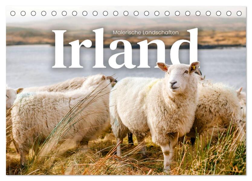 Irland - Malerische Landschaften (Tischkalender 2024 DIN A5 quer) CALVENDO Monatskalender