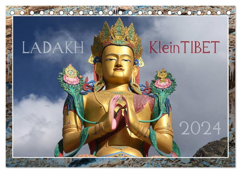 Ladakh KleinTibet (Tischkalender 2024 DIN A5 quer) CALVENDO Monatskalender
