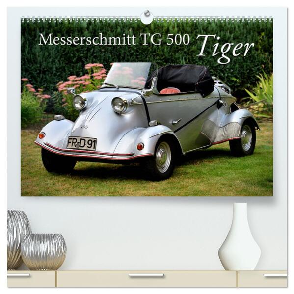 Messerschmitt TG 500 Tiger (hochwertiger Premium Wandkalender 2024 DIN A2 quer) Kunstdruck in Hochglanz