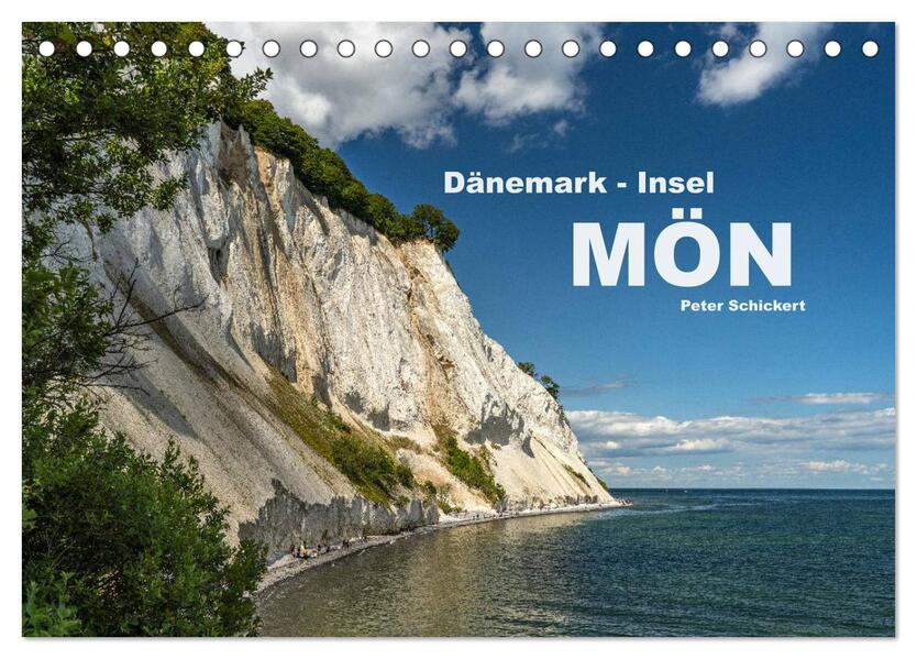 Dänemark - Insel Mön (Tischkalender 2024 DIN A5 quer) CALVENDO Monatskalender