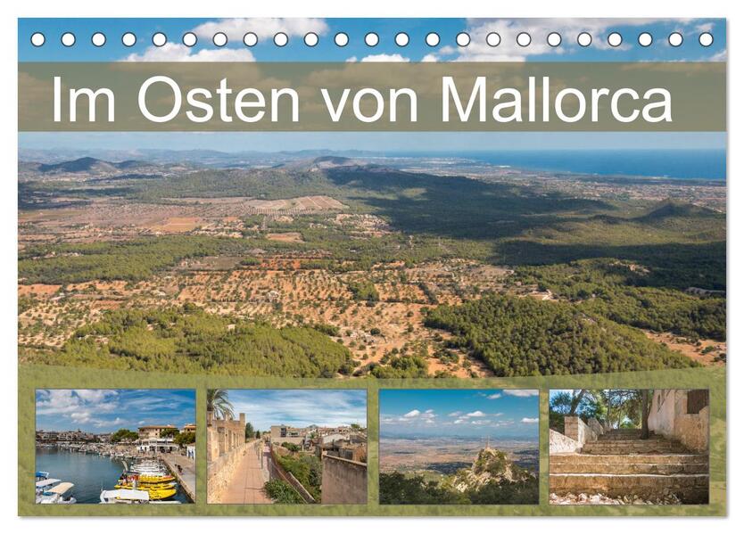 Im Osten von Mallorca (Tischkalender 2024 DIN A5 quer) CALVENDO Monatskalender