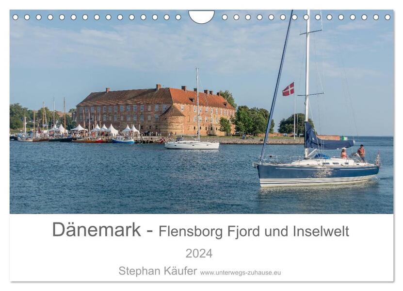 Dänemark - Flensborg Fjord und Inselwelt (Wandkalender 2024 DIN A4 quer) CALVENDO Monatskalender