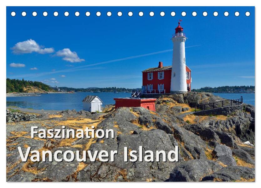 Faszination Vancouver Island (Tischkalender 2024 DIN A5 quer) CALVENDO Monatskalender