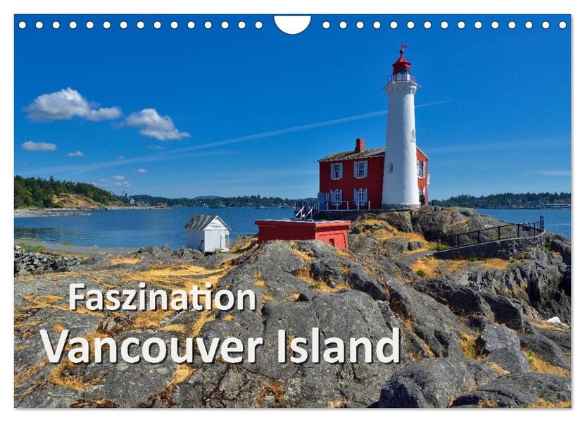 Faszination Vancouver Island (Wandkalender 2024 DIN A4 quer) CALVENDO Monatskalender