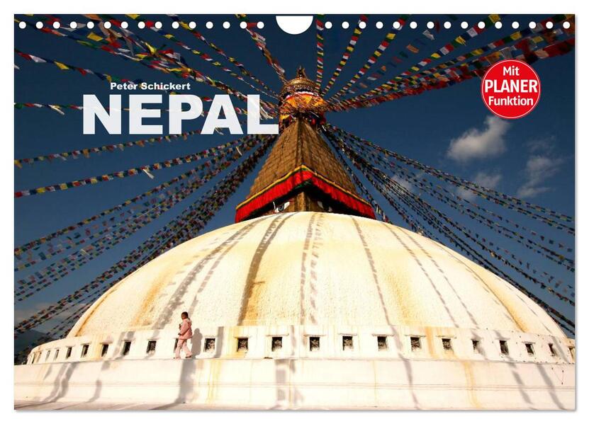 Nepal (Wandkalender 2024 DIN A4 quer) CALVENDO Monatskalender