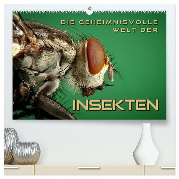 Die geheimnisvolle Welt der Insekten (hochwertiger Premium Wandkalender 2024 DIN A2 quer) Kunstdruck in Hochglanz