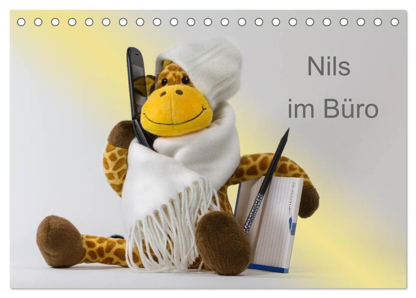 Nils im Büro (Tischkalender 2024 DIN A5 quer) CALVENDO Monatskalender