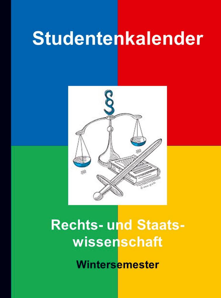 Rechts- und Staatswissenschaft - Wintersemester
