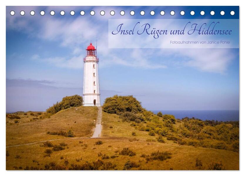 Insel Rügen und Hiddensee (Tischkalender 2024 DIN A5 quer) CALVENDO Monatskalender