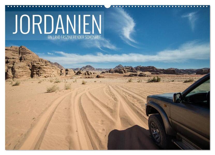 Jordanien - ein Land faszinierender Schönheit (Wandkalender 2024 DIN A2 quer) CALVENDO Monatskalender