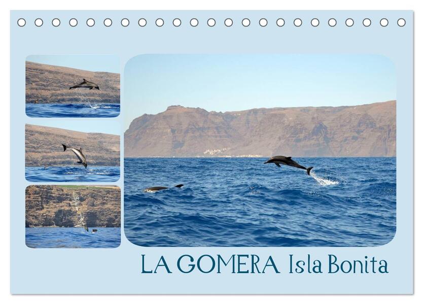 LA GOMERA Isla Bonita (Tischkalender 2024 DIN A5 quer) CALVENDO Monatskalender