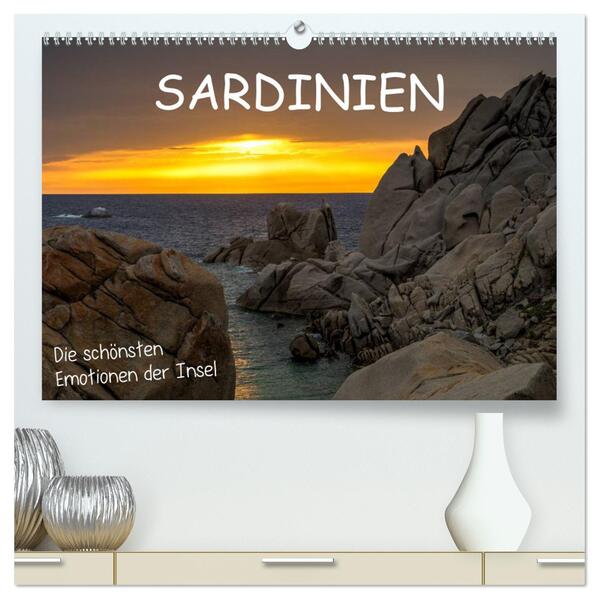 Sardinien - die schönsten Emotionen der Insel (hochwertiger Premium Wandkalender 2024 DIN A2 quer) Kunstdruck in Hochglanz