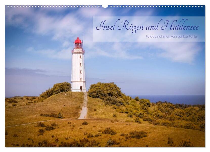 Insel Rügen und Hiddensee (Wandkalender 2024 DIN A2 quer) CALVENDO Monatskalender