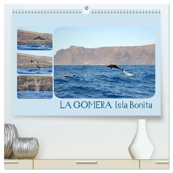 LA GOMERA Isla Bonita (hochwertiger Premium Wandkalender 2024 DIN A2 quer) Kunstdruck in Hochglanz