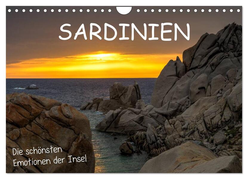 Sardinien - die schönsten Emotionen der Insel (Wandkalender 2024 DIN A4 quer) CALVENDO Monatskalender