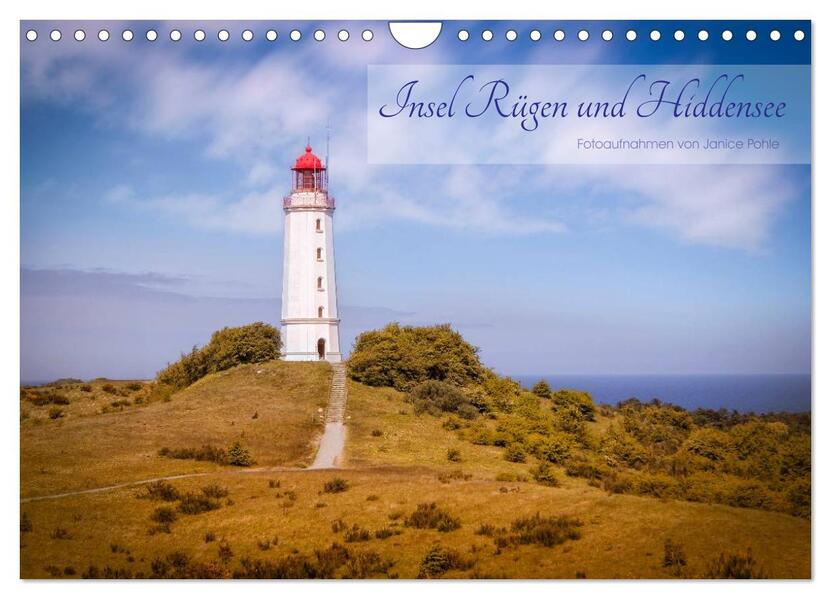 Insel Rügen und Hiddensee (Wandkalender 2024 DIN A4 quer) CALVENDO Monatskalender