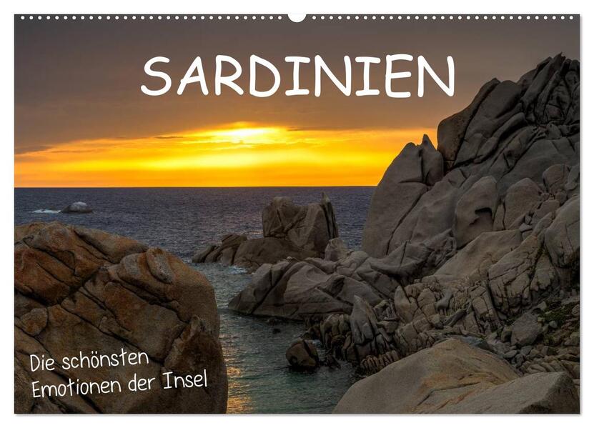Sardinien - die schönsten Emotionen der Insel (Wandkalender 2024 DIN A2 quer) CALVENDO Monatskalender