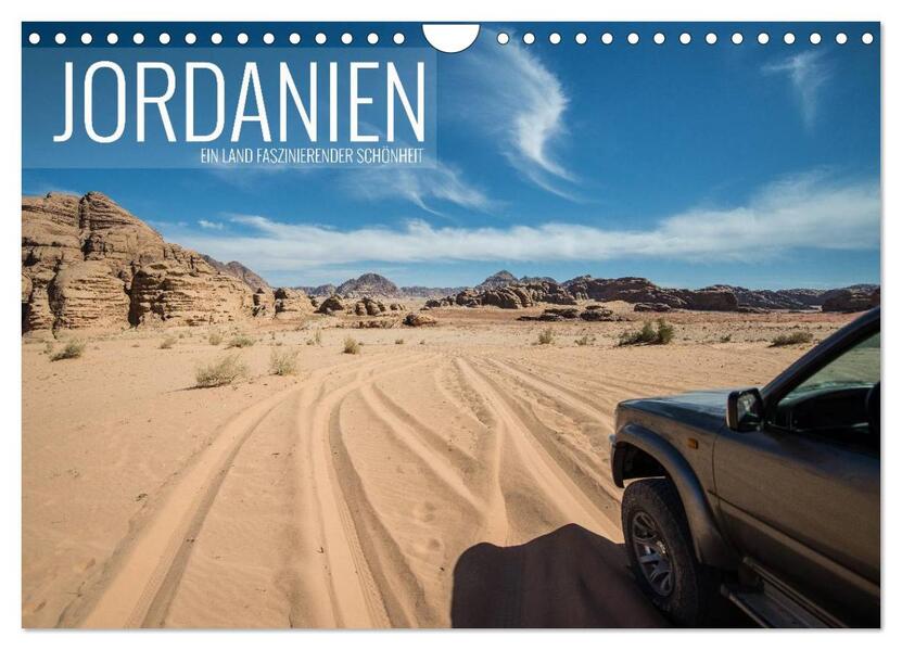 Jordanien - ein Land faszinierender Schönheit (Wandkalender 2024 DIN A4 quer) CALVENDO Monatskalender