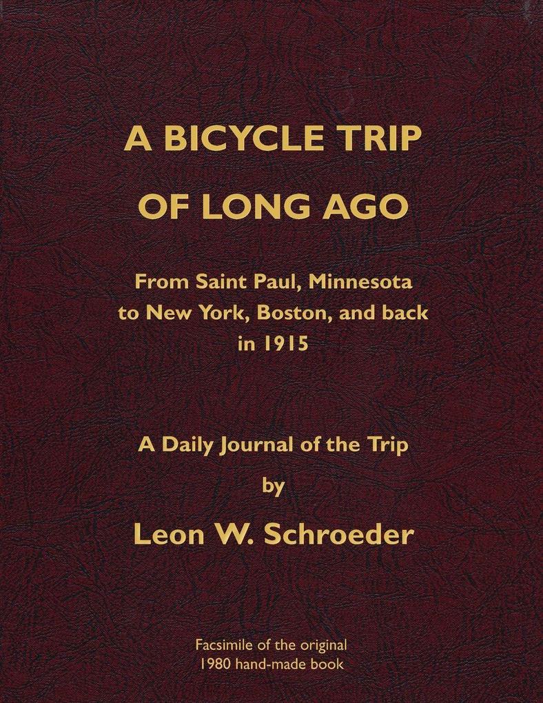 A Bicycle Trip of Long Ago