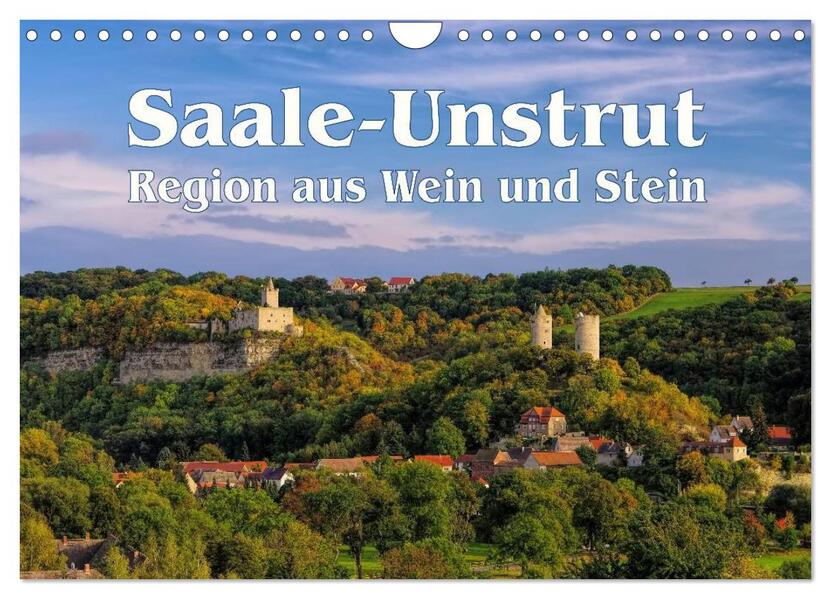 Saale-Unstrut - Region aus Wein und Stein (Wandkalender 2024 DIN A4 quer) CALVENDO Monatskalender