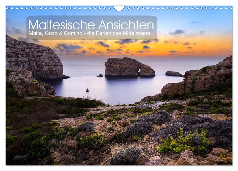 Maltesische Ansichten (Wandkalender 2024 DIN A3 quer) CALVENDO Monatskalender