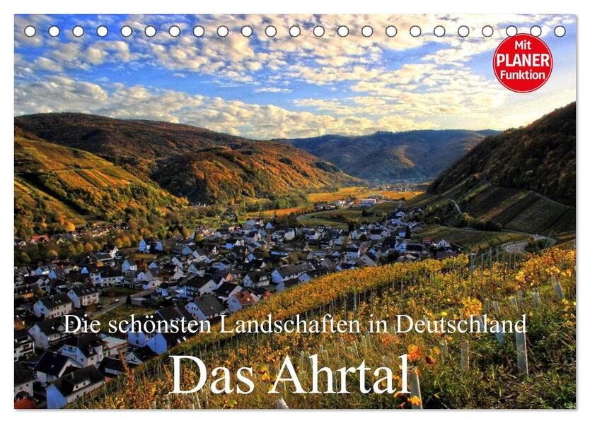 Die schönsten Landschaften in Deutschland - Das Ahrtal (Tischkalender 2024 DIN A5 quer) CALVENDO Monatskalender