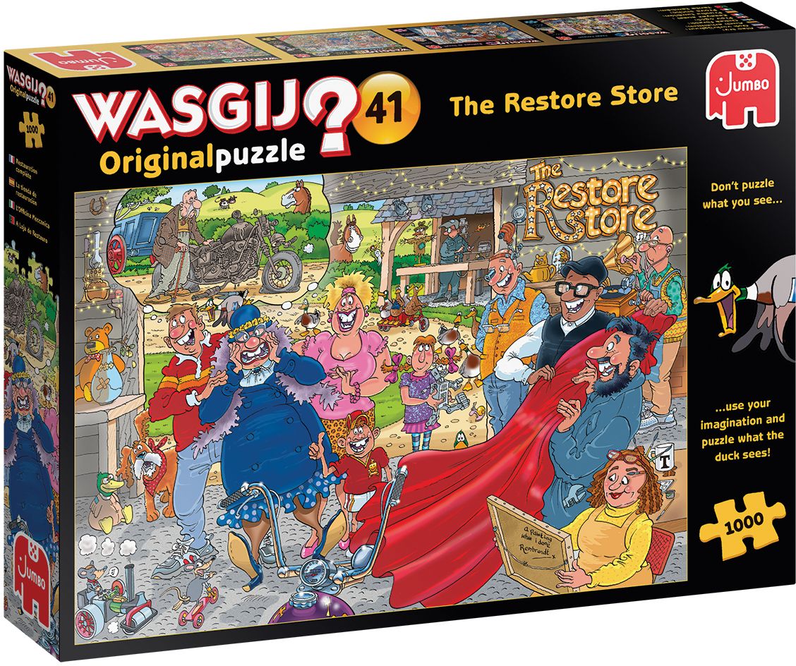 Jumbo Spiele - Wasgij Original 41 - The Restore Store! 1000 Teile