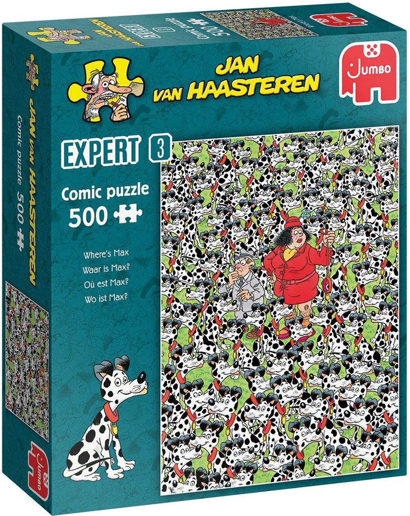 Jumbo Spiele - Jan van Haasteren Expert - Wo ist Max? 500 Teile