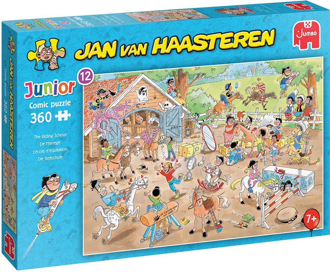 Jumbo Spiele - Jan van Haasteren Junior - Reitschule 360 Teile