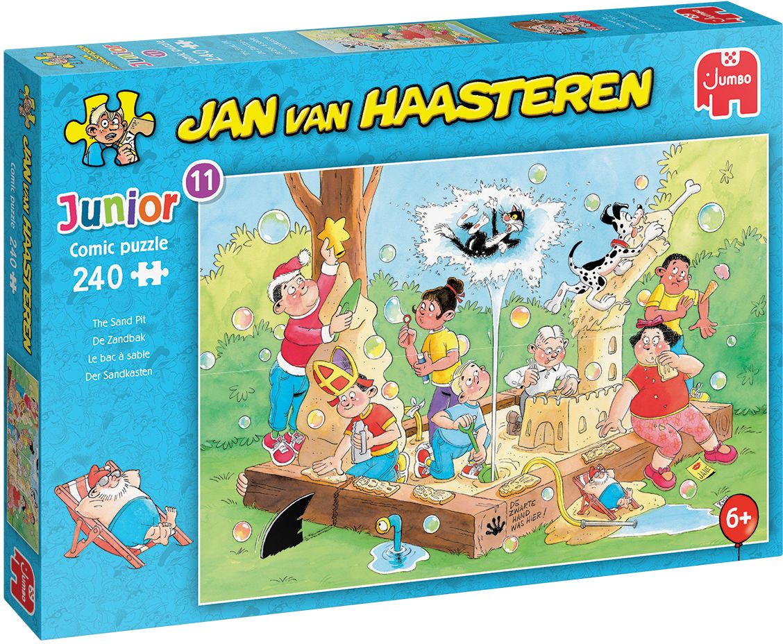 Jumbo Spiele - Jan van Haasteren Junior - Sandkasten 240 Teile