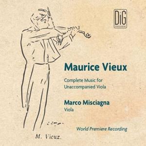 Maurice Vieux-Sämtliche Musik für Viola solo