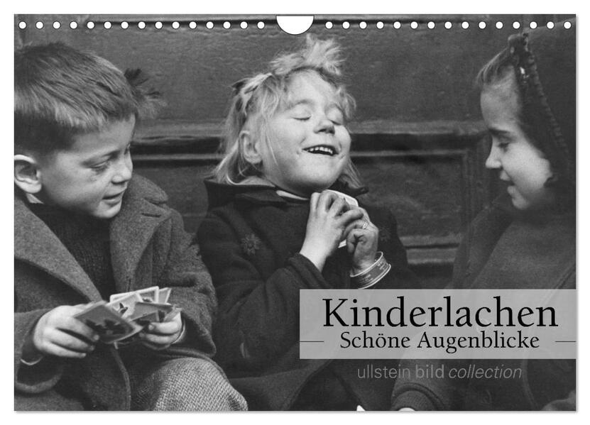 Kinderlachen - Schöne Augenblicke (Wandkalender 2024 DIN A4 quer) CALVENDO Monatskalender