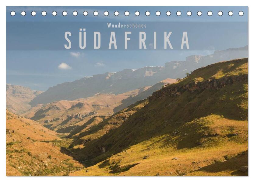 Wunderschönes Südafrika (Tischkalender 2024 DIN A5 quer) CALVENDO Monatskalender