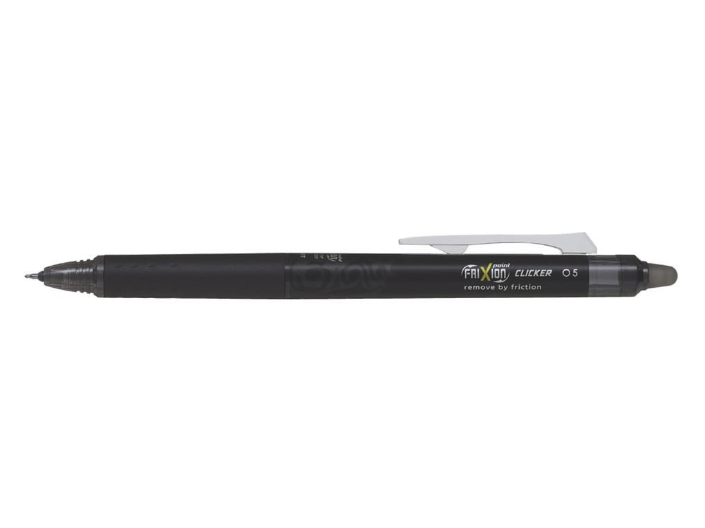 Stylo roller Pilot Pen Frixion clicker point noir