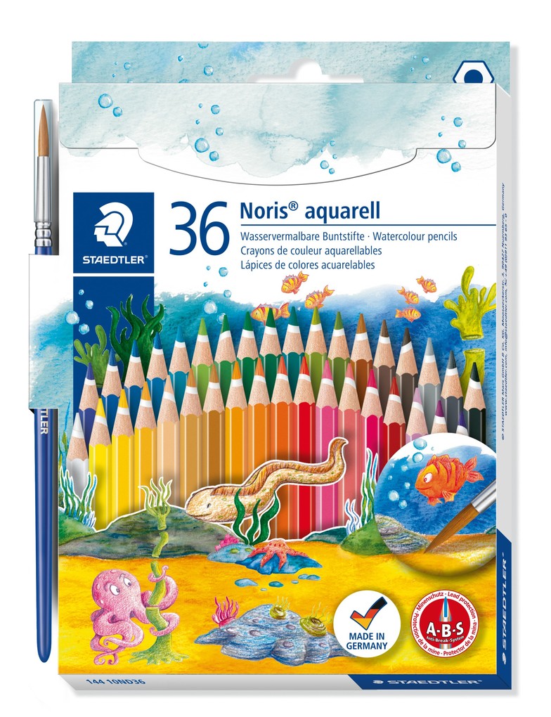 Staedtler Farbstift Noris Club aquarell 36-er Etui