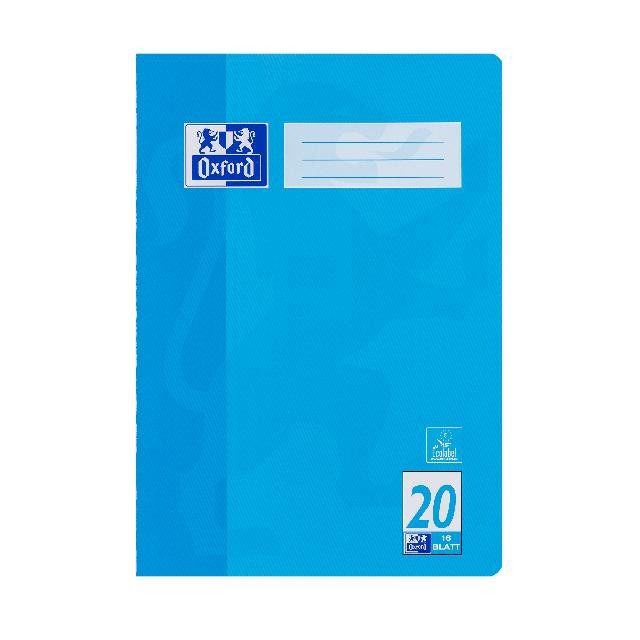 Oxford cahier, format a4, linéature 20 uni, 16 feuilles 100050306