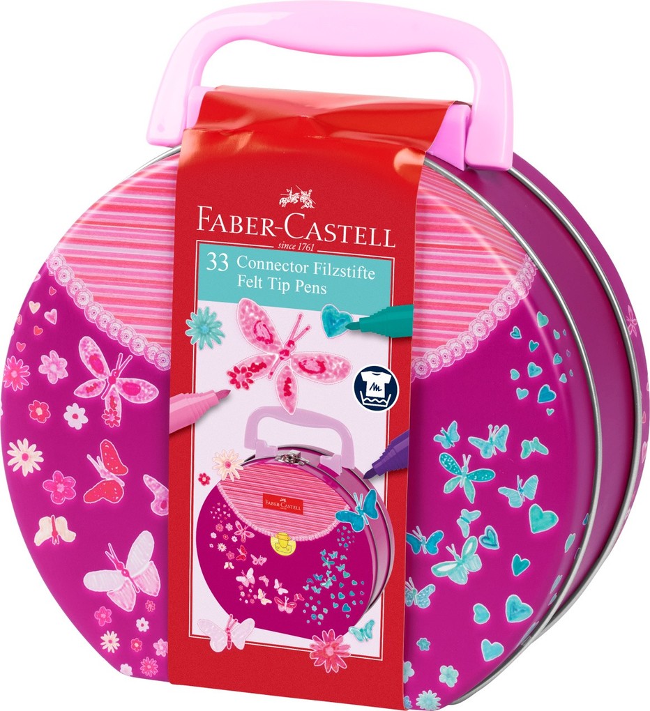 Faber-Castell Filzstift Connector Handtasche