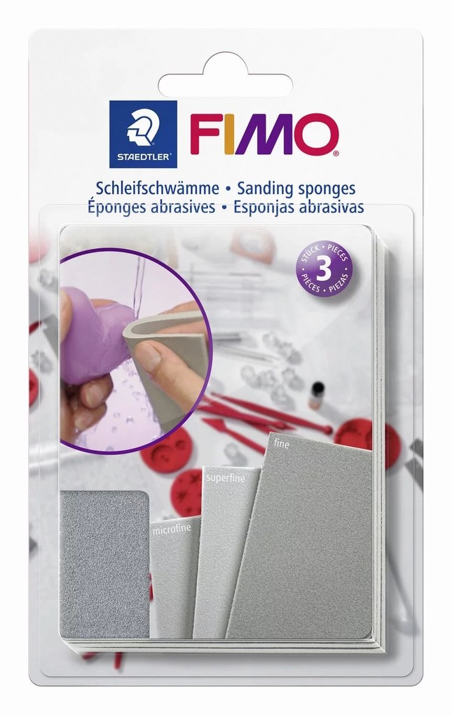 Fimo Set de Polissage 'Grind'n Polish' | 3 pièces
