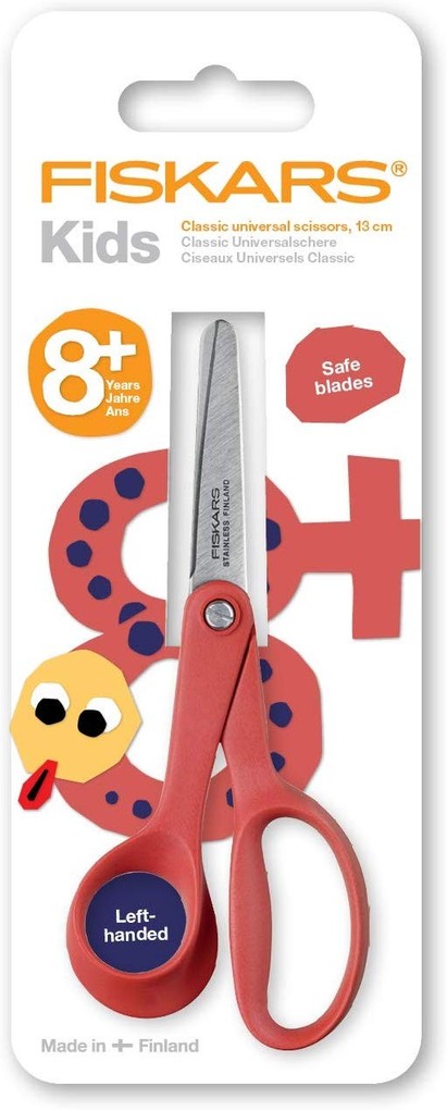 FISKARS Kinderschere Classic 13 cm Linkshänder